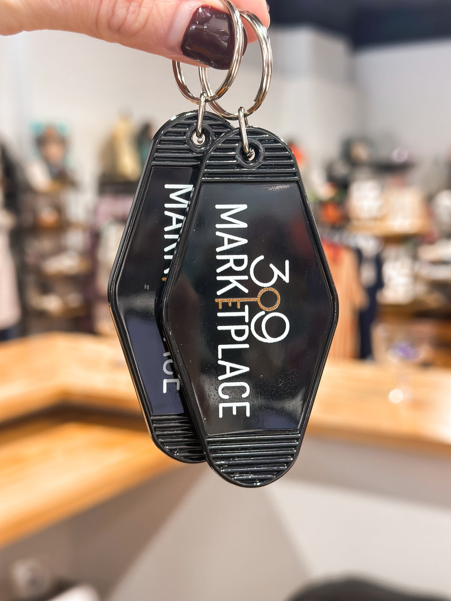 309 Marketplace Hotel Keychain